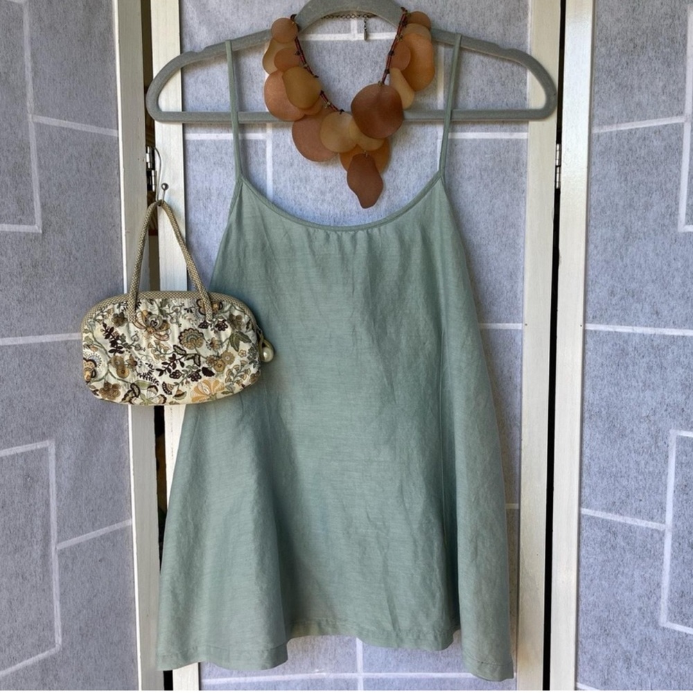 Anthropologie Péro Silk Seagram Camisole Slip Tank 🌊